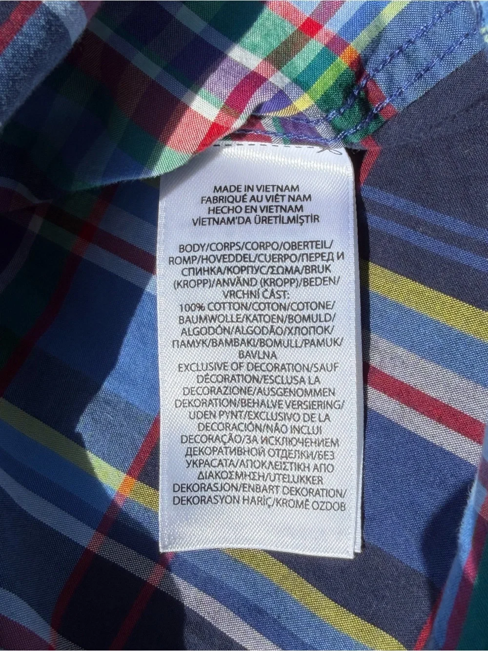 Ralph Lauren this plaid